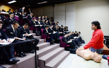 La Cruz Roja dictó un curso de RCP a los cadetes de la Policía local