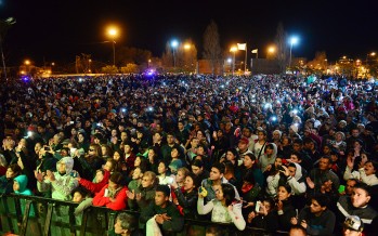 Festival de la primavera en el Parque del Bicentenario