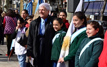 Se celebró el Día del Maestro en la Plaza Sarmiento