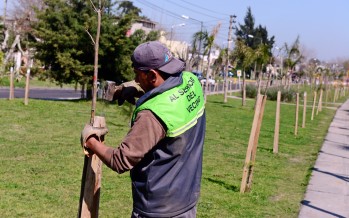 Se celebró el Día del Árbol en Villa Jardín