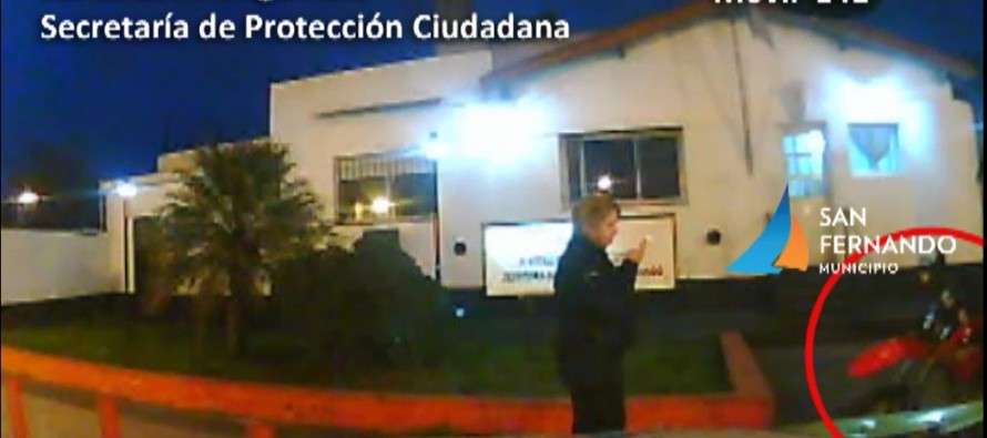 Patrullas municipales frustraron robo de una moto en el barrio Santa Rosa