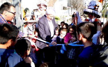 Se inauguró la plaza del barrio Crisol