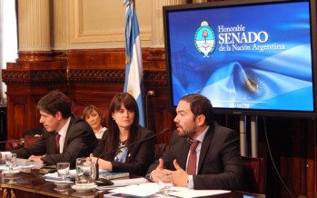 Molle participó en el Senado del debate en comisiones sobre la creación de la Agencia Nacional de Materiales Controlados
