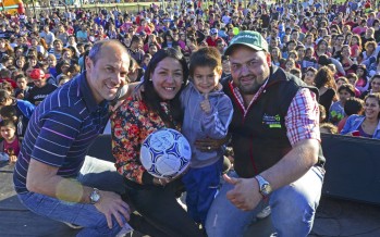 Juan Andreotti y Santiago Aparicio celebraron el ‘Día del Niño’ en Virreyes