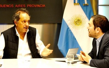 Matías Molle se reunió con Daniel Scioli y acordaron trabajar en conjunto sobre problemáticas locales