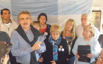 Rossi entregó las actas secretas de la última dictadura en San Isidro