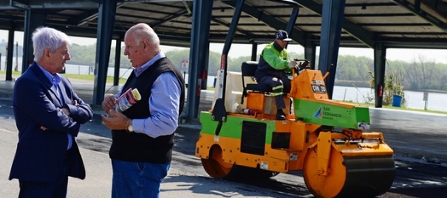 Reformas en el Parque Naútico en vísperas del 20° Salón Náutico