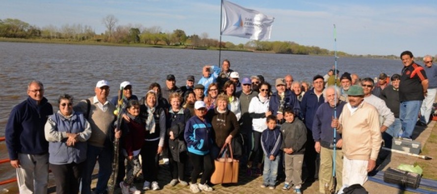 Se concretó otro Torneo de Pesca para la tercera edad