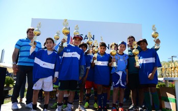 Entrega de trofeos en el Torneo Municipal de Fútbol y lanzamiento de la Liga Pre-Infantil