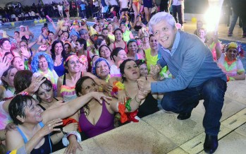 Gala de Aquagym en el Polideportivo 2