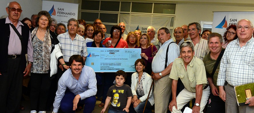 Nuevos aportes para mejorar los centros de jubilados