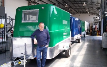 Un soldador que crece con la movida de los food trailers