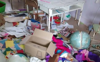 Otro hecho de vandalismo en la Escuela 10 de Río Carabelas