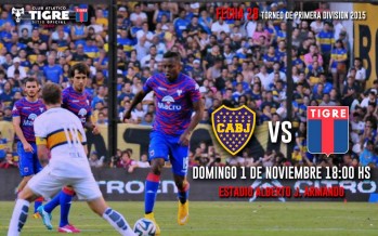 Solo un Tigre puede impedir el festejo de Boca
