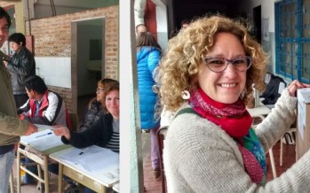 Votaron Rubén Matu y Gabriela Macauda, candidatos del Frente de Izquierda