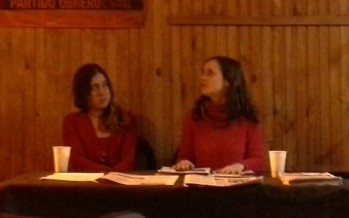 El FIT realizó una charla-debate sobre los derechos de las mujeres