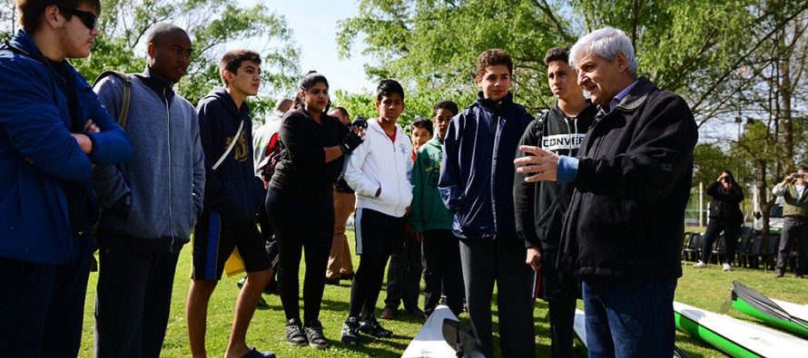 Se realizó la tercera Regata de Remo y Canotaje