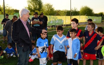 Nuevo playón deportivo del Club Santa Catalina