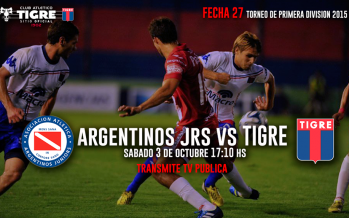 Tigre necesita sumar de a tres frente a Argentinos para mantener vivo el sueño de la Libertadores