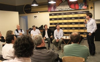 Alex Campbell presentó proyectos de obras que llevará a cabo si gana las elecciones