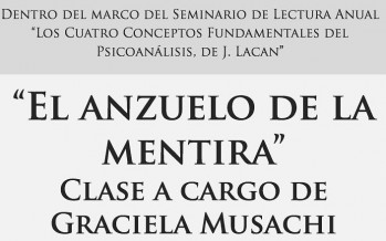 «El anzuelo de la mentira», clase a cargo de la psicoanalista Graciela Musachi