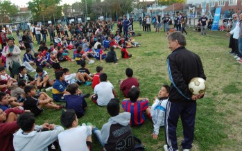 Matías Molle encabezó una Jornada de Deporte Social
