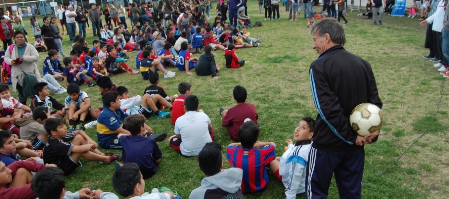 Matías Molle encabezó una Jornada de Deporte Social