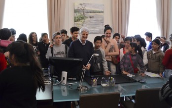 Alumnos de la Escuela Secundaria N° 25 de Islas realizaron una visita guiada al casco histórico de San Fernando