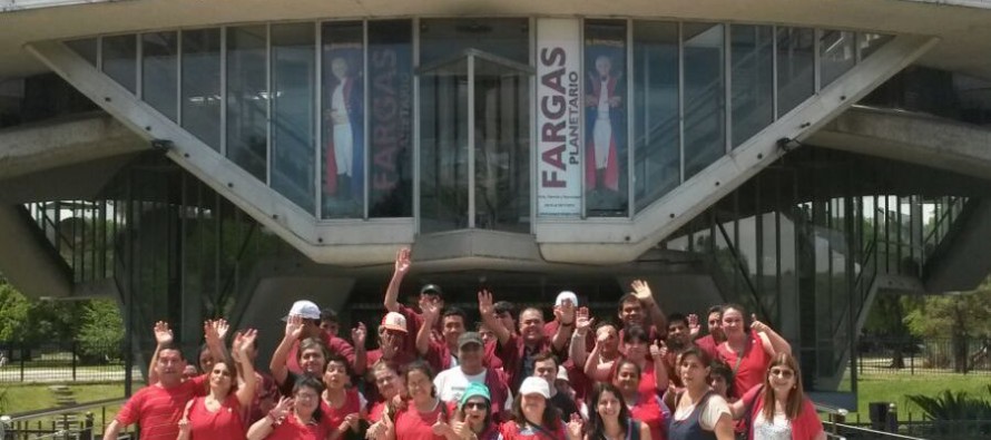 Integrantes del Taller Protegido Municipal visitaron el Planetario