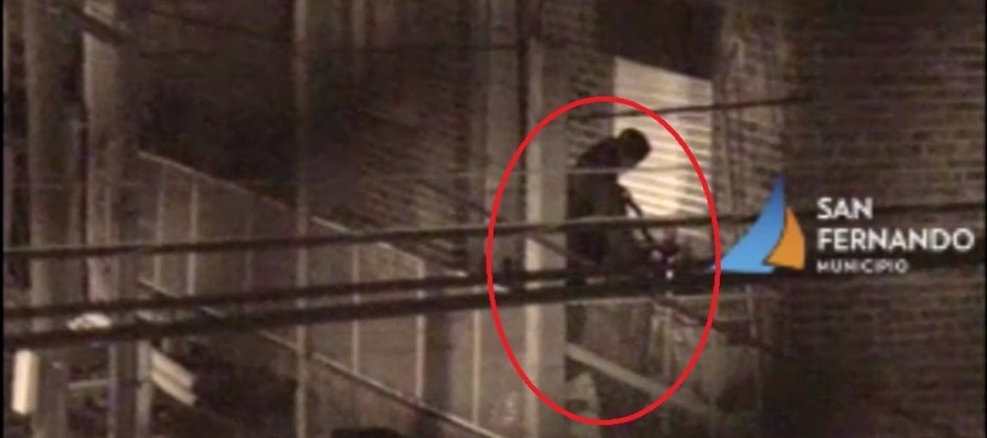 Detienen a un ladrón “acrobáta” que había sustraído una bicicleta de un primer piso