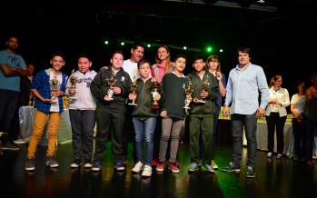 Entrega de premios de los Torneos Intercolegiales Masivos 2015
