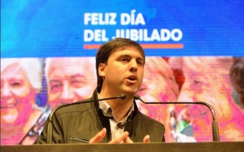 Diego Bossio en en el Club Guardia Vieja