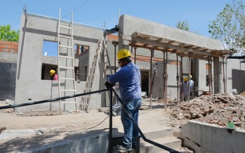 Avanza la obra del Centro de Salud N° 27 del barrio San Rafael