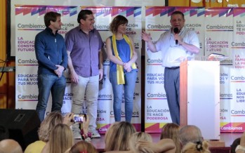 Alejandra Stamateas brindó una charla en San Fernando
