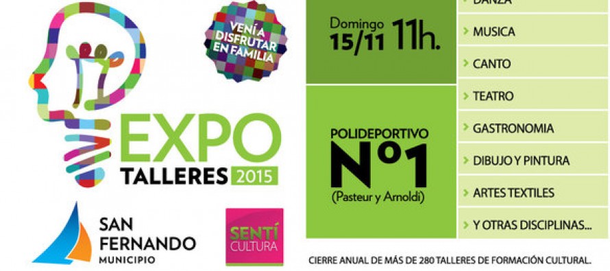 Expo Talleres 2015 en el Polideportivo N° 1