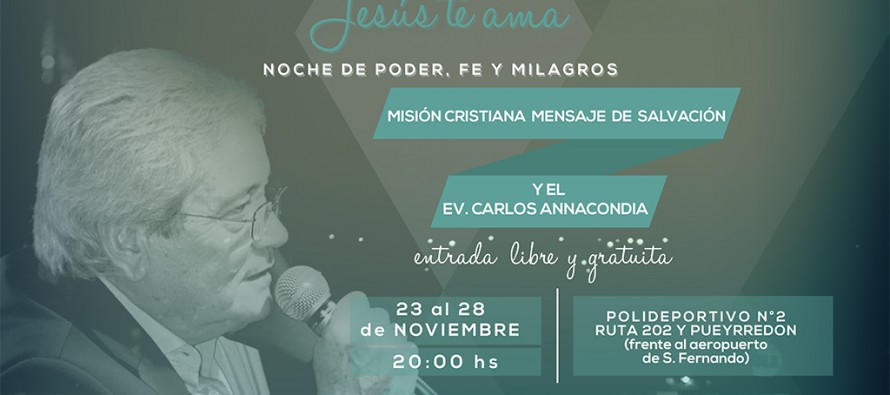 Se realizará la Campaña Evangelística “San Fernando, Jesús te Ama”