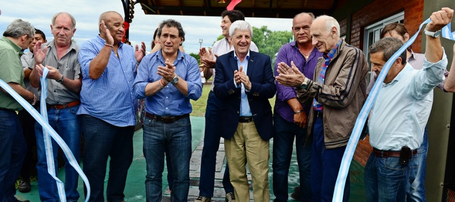 La Unión Ferroviaria inauguró un predio recreativo en Sobremonte y Martín Rodríguez