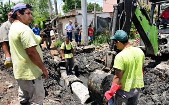 Última etapa de urbanización y trabajos hidráulicos en el barrio San Jorge