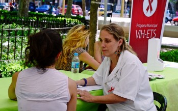 Se realizaron «testeos rápidos» de VIH en Plaza Mitre