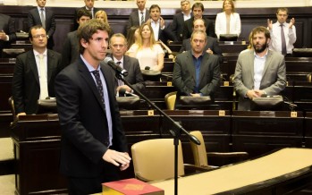 Juan Andreotti juró como diputado provincial
