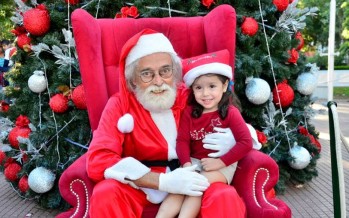 Papá Noel estará en Plaza Mitre para recibir cartas y tomarse fotografía con los niños que lo visiten