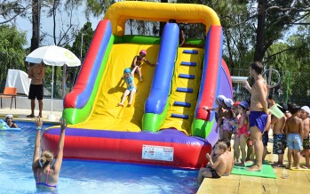 Semana de juegos de agua en los polideportivos