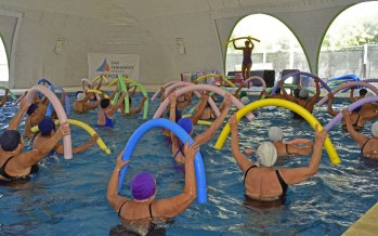 Aquagym, una de las actividades más demandadas en los polideportivos
