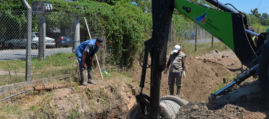 Avanza la obra hidráulica del barrio Aviación