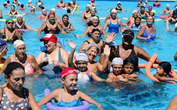 Colonia de la Tercera Edad: Abuelos y nietos compartieron una jornada en el Poli 3