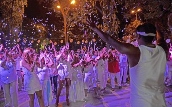 Cerró la Colonia de Tercera Edad con un «Baile de blanco» en el Poli 3