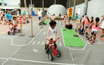 Educación vial para los chicos de las colonias de verano