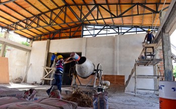 Reanudaron las obras de la Escuela N° 5 de Virreyes