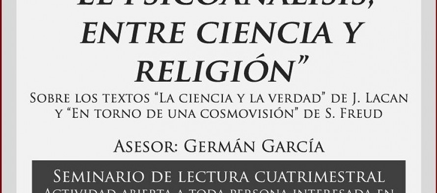 Comienza el seminario de lectura “El psicoanálisis entre ciencia y religión”
