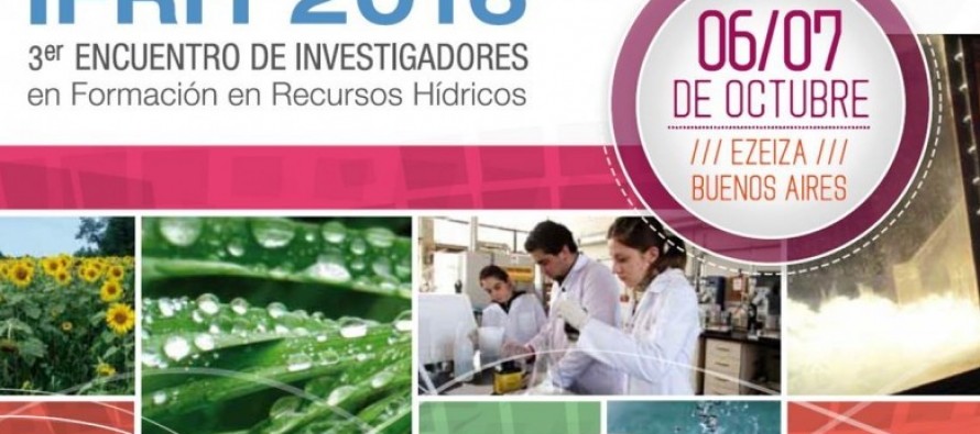 El Instituto Nacional del Agua invita al 3° Encuentro de Investigadores en Formación en Recursos Hídricos